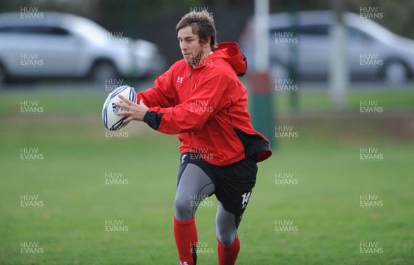 12.06.10 - Wales Rugby Training - Ryan Jones during training. 