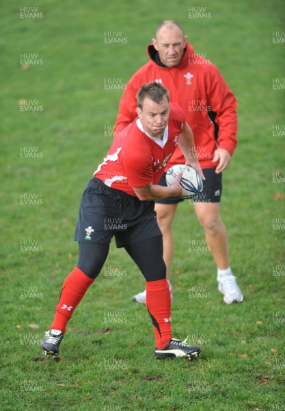 12.06.10 - Wales Rugby Training - Matthew Rees during training. 