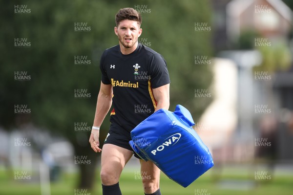 120617 - Wales Rugby Training - Owen Williams during training