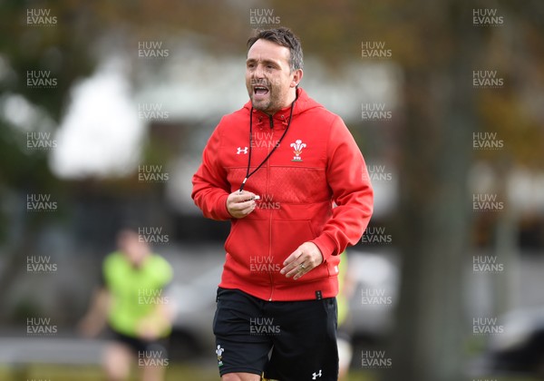 120617 - Wales Rugby Training - Matt Sherratt during training