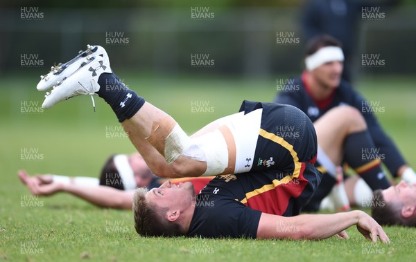 120617 - Wales Rugby Training - Tyler Morgan during training