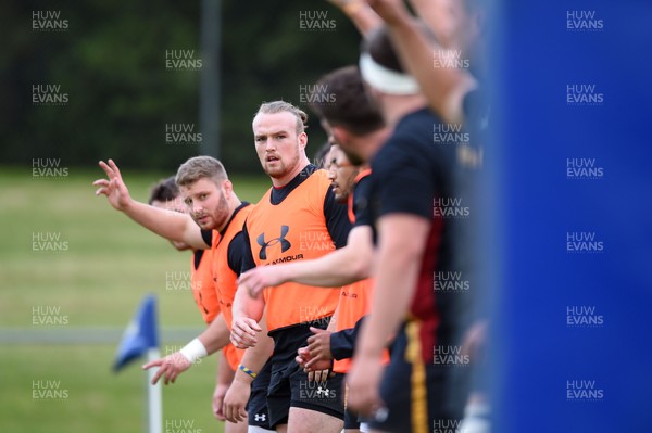 120617 - Wales Rugby Training - Kristian Dacey during training