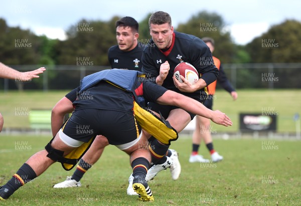 120617 - Wales Rugby Training - Scott Williams during training