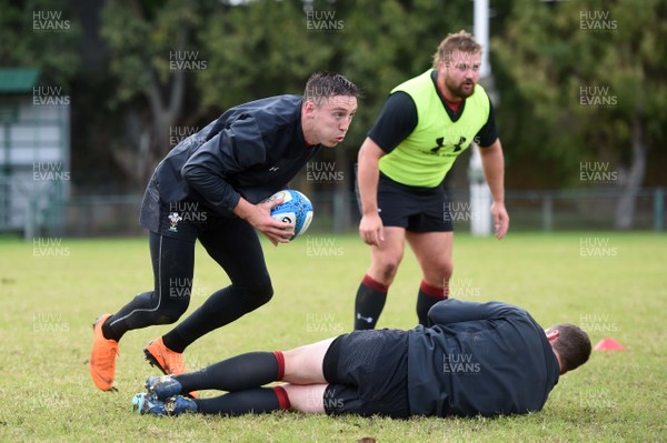 120618 - Wales Rugby Training - Josh Adams during training