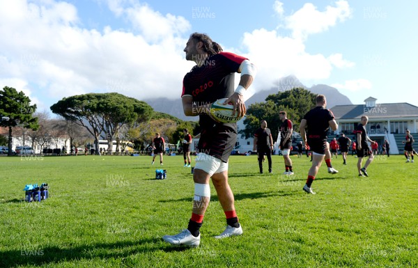 120722 - Wales Rugby Training - Josh Navidi during training