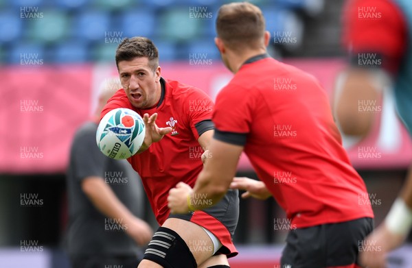 121019 - Wales Rugby Training - Justin Tipuric during training