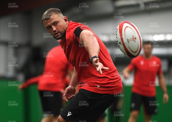 121020 -  Sam Parry during the first day of camp for the Welsh rugby squad