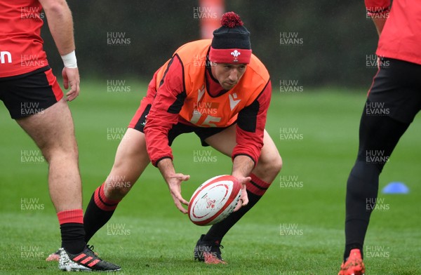 121020 - Wales Rugby Training - Justin Tipuric during training