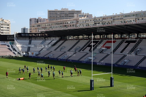 121023 - Wales Rugby Training at Stade Mayol ahead of their quarter final game against Argentina - General View of Stade Mayol