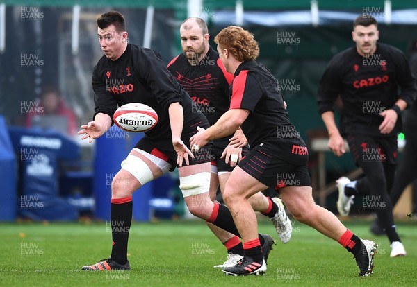 121121 - Wales Rugby Training - Adam Beard during training