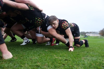 121125 - Wales Rugby Training in the week leading up to their game against Japan - Alex Mann during training
