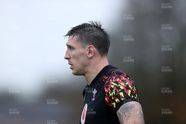 121125 - Wales Rugby Training in the week leading up to their game against Japan - Josh Adams during training