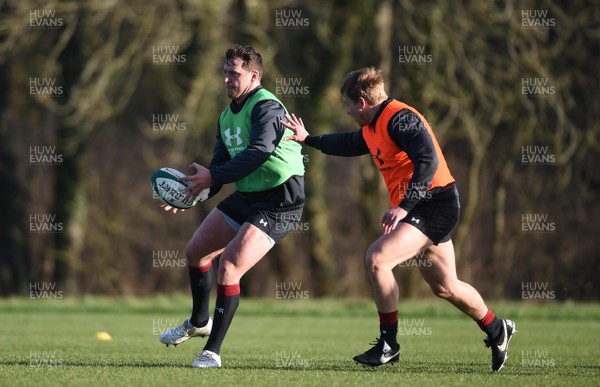 130218 - Wales Rugby Training - Ryan Elias during training