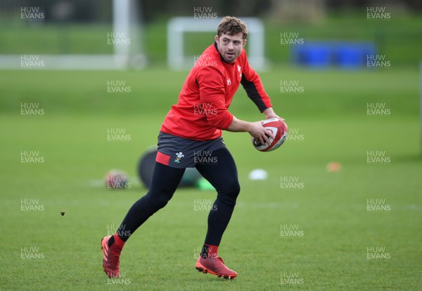 130220 - Wales Rugby Training - Leigh Halfpenny during training
