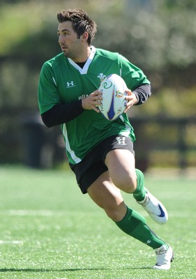13.03.09 - Wales Rugby Training - Gavin Henson in action during training. 