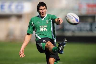 13.03.09 - Wales Rugby Training - James Hook during training. 