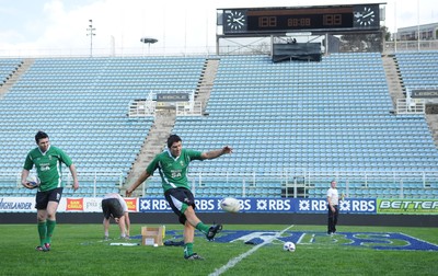 13.03.09 - Wales Rugby Training - James Hook during training. 