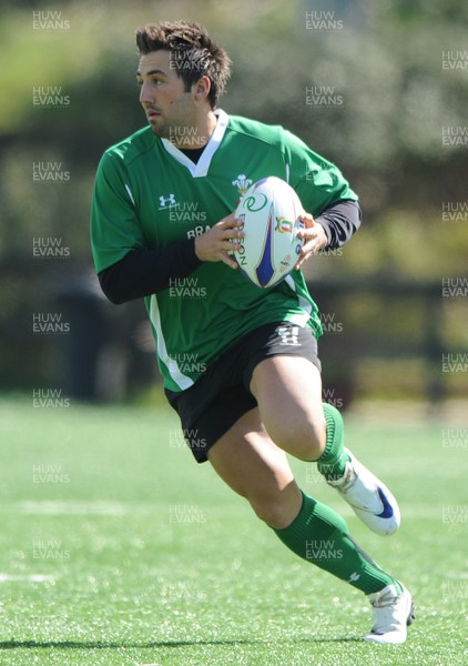 13.03.09 - Wales Rugby Training - Gavin Henson in action during training. 