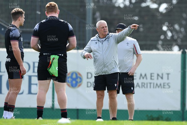 130323 - Wales Rugby Training - Warren Gatland during training