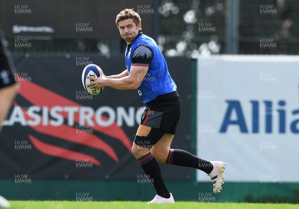 130323 - Wales Rugby Training - Leigh Halfpenny during training