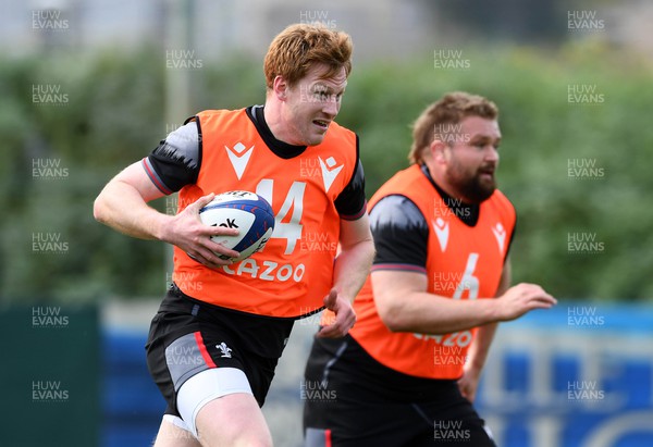 130323 - Wales Rugby Training - Rhys Patchell during training