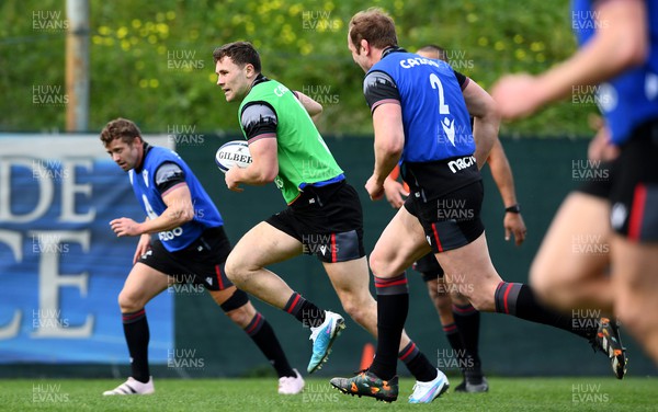 130323 - Wales Rugby Training - Mason Grady during training
