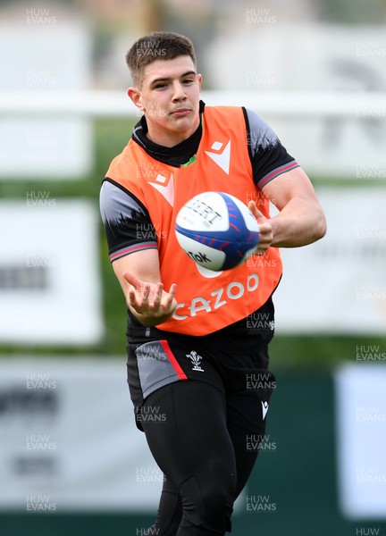 130323 - Wales Rugby Training - Joe Hawkins during training