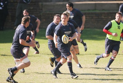 13.06.08 Wales rugby in South Africa... Gethin Jenkins during training  in Pretoria .  