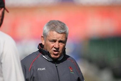13.06.08 Wales rugby in South Africa... Warren gatland  at Loftus Versfeld ground  in Pretoria .  