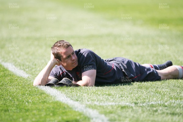 13.06.08 Wales rugby in South Africa... Shane Williams  at Loftus Versfeld ground  in Pretoria .  