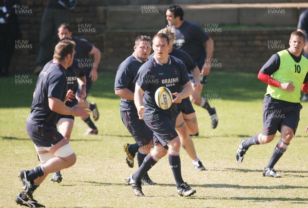 13.06.08 Wales rugby in South Africa... Gethin Jenkins during training  in Pretoria .  