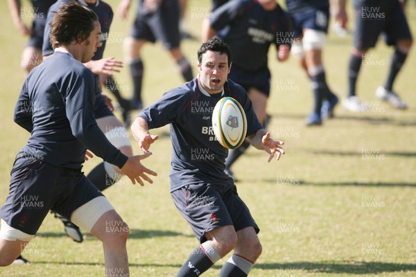 13.06.08 Wales rugby in South Africa... Stephen Jones during training  in Pretoria .  