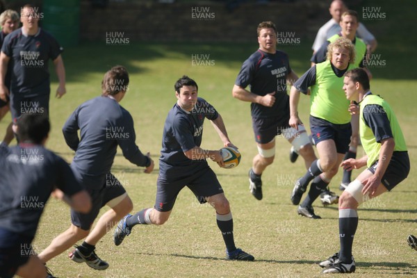13.06.08 Wales rugby in South Africa... Stephen Jones during training  in Pretoria .  