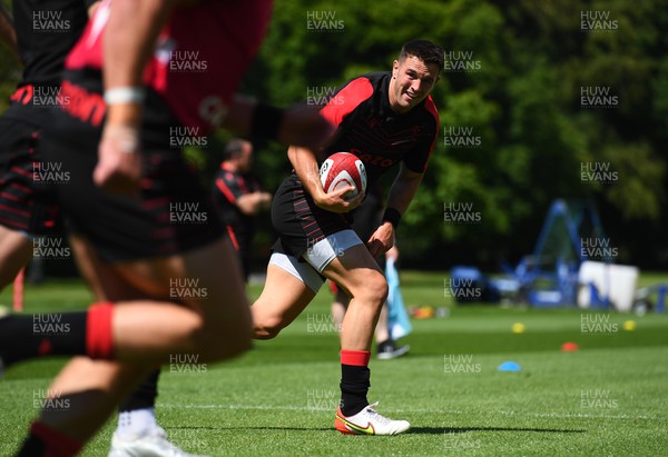 130622 - Wales Rugby Training - Owen Watkin during training
