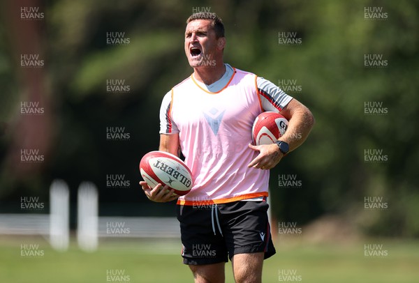 130623 - Wales Rugby Training - Coach Huw Bennett