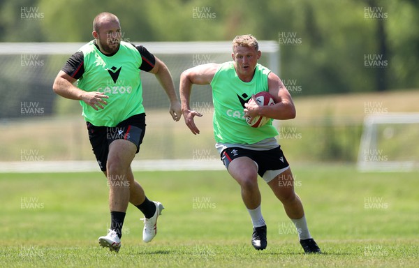 130623 - Wales Rugby Training - Jac Morgan during training