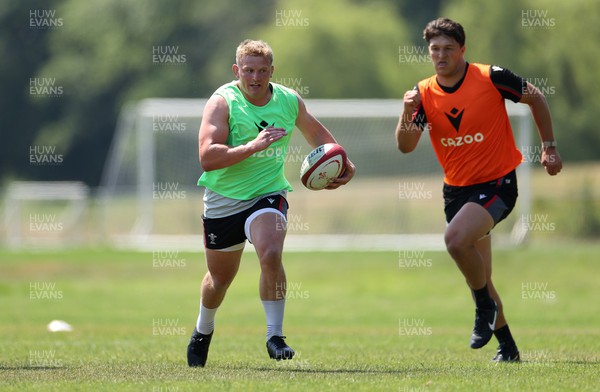 130623 - Wales Rugby Training - Jac Morgan during training