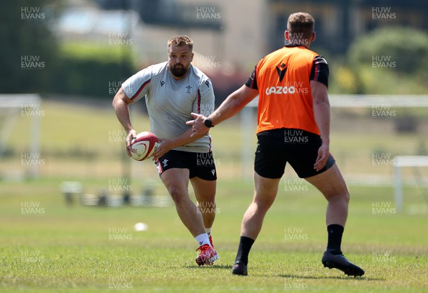 130623 - Wales Rugby Training - Tomas Francis during training