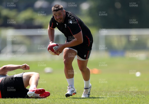 130623 - Wales Rugby Training - Gareth Thomas during training
