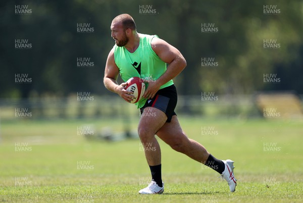 130623 - Wales Rugby Training - Dillon Lewis during training