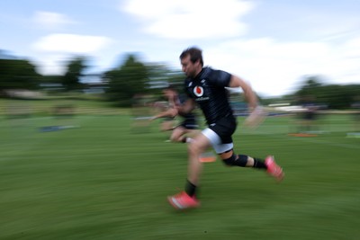 130625 - Wales Rugby Training - Rhodri Williams during training
