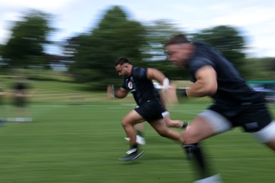 130625 - Wales Rugby Training - Liam Belcher during training
