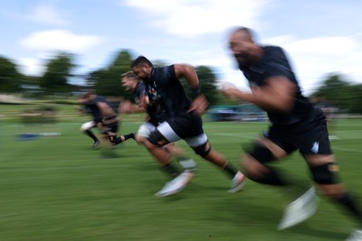 130625 - Wales Rugby Training - Taulupe Faletau during training