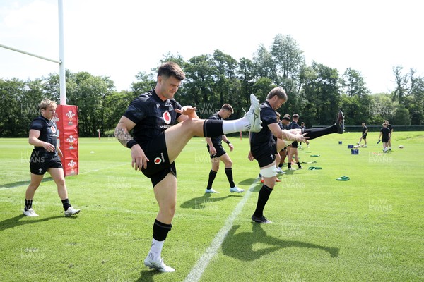 130625 - Wales Rugby Training - Joe Roberts during training