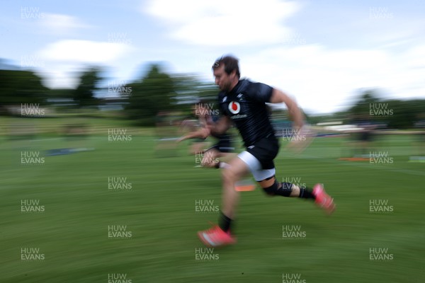 130625 - Wales Rugby Training - Rhodri Williams during training
