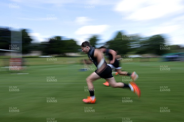 130625 - Wales Rugby Training - Dan Edwards during training