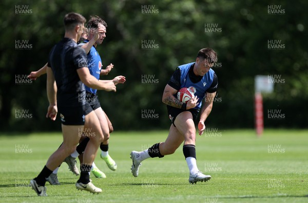 130625 - Wales Rugby Training - Joe Roberts during training