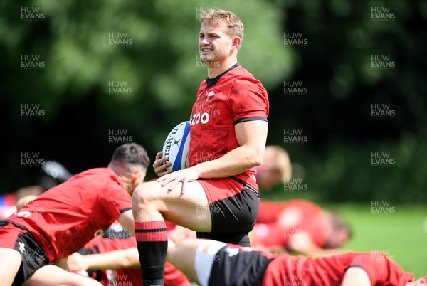 130721 - Wales Rugby Training - Hallam Amos during training