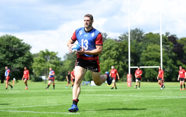 130721 - Wales Rugby Training - Jonah Holmes during training