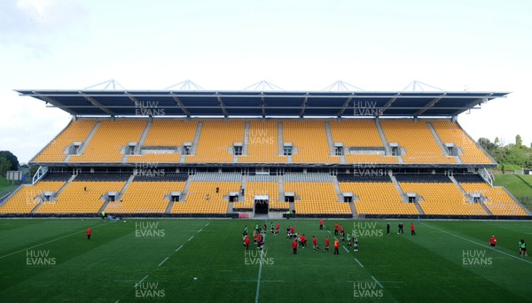 13.10.11 - Wales Rugby Training - Wales players train at Mount Smart Stadium in Auckland. 